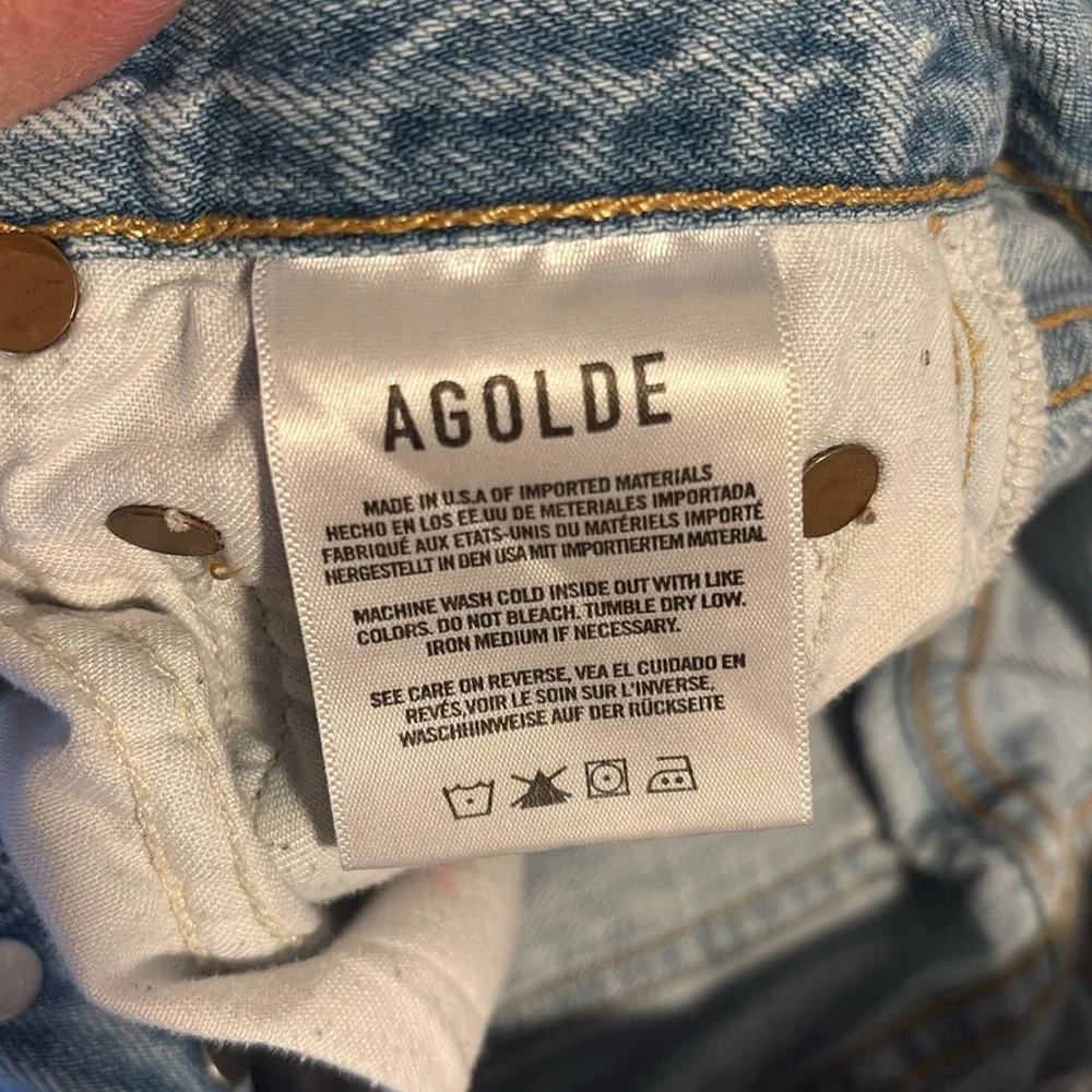 AGOLDE Riley Jeans size 22 - Picture 5 of 5